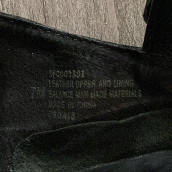 Sofft Fiore Gladiator Leather Sandals 7 Black White Adjustable Strappy Zip $129 - Picture 4 of 10